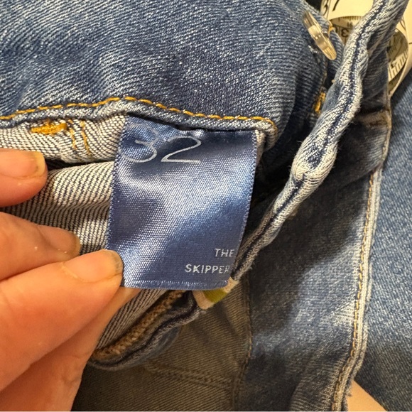 Anthropologie Pilcro Skipper Blue Wide Leg Jeans 31/10 - Picture 12 of 15